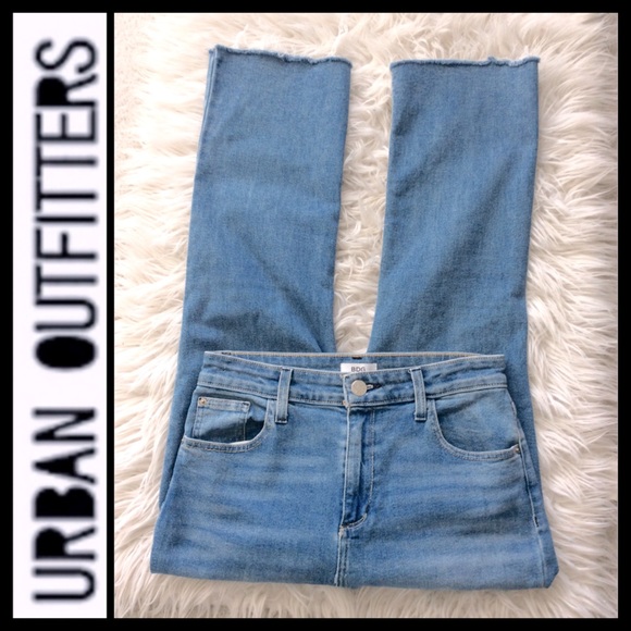 BDG Urban Outfitters High Rise Kick Crop Jeans - Picture 8 of 11